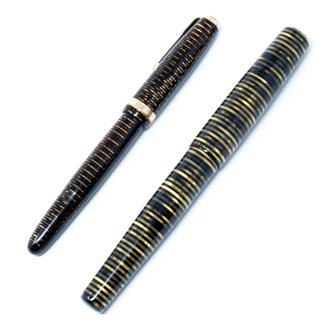 Tribute to 'Parker Vacumatic' Golden Loft Bespoke Fountain Pen JoWo/Bock #6