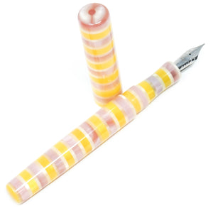 Yellow Ribbons Highworth Loft Bespoke Fountain Pen JoWo/Bock #6