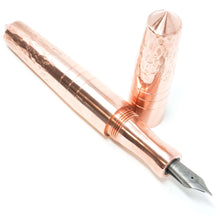 Load image into Gallery viewer, Copper Spreadbury XL Super Custom #8 Loft Bespoke Fountain Pen - Bock #8 (NO NIB)
