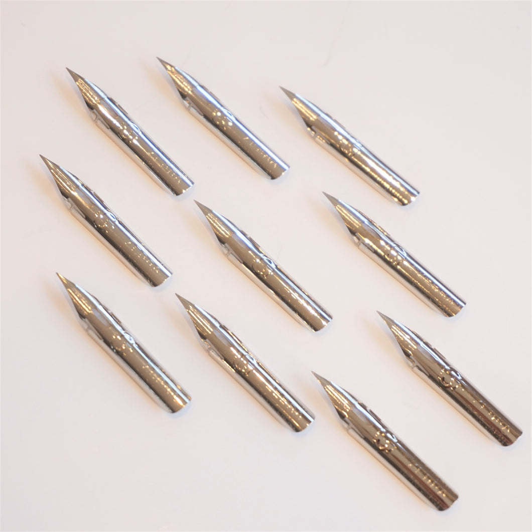 Zebra G Super Flex Steel Nib - Set of 10