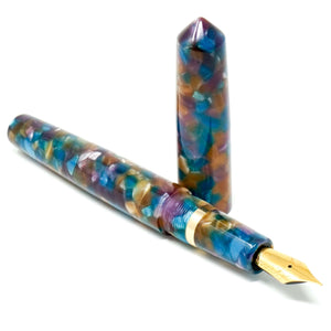 Conway Stewart Heather Kingsbury Loft Bespoke Fountain Pen JoWo/Bock #6