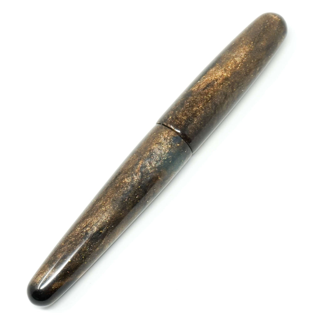 Antique Copper & Black XL Grand Canterbury Loft Bespoke Fountain Pen JoWo/Bock #6