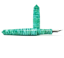 Load image into Gallery viewer, Green Green Grass Spreadbury Loft Bespoke Fountain Pen JoWo/Bock #6