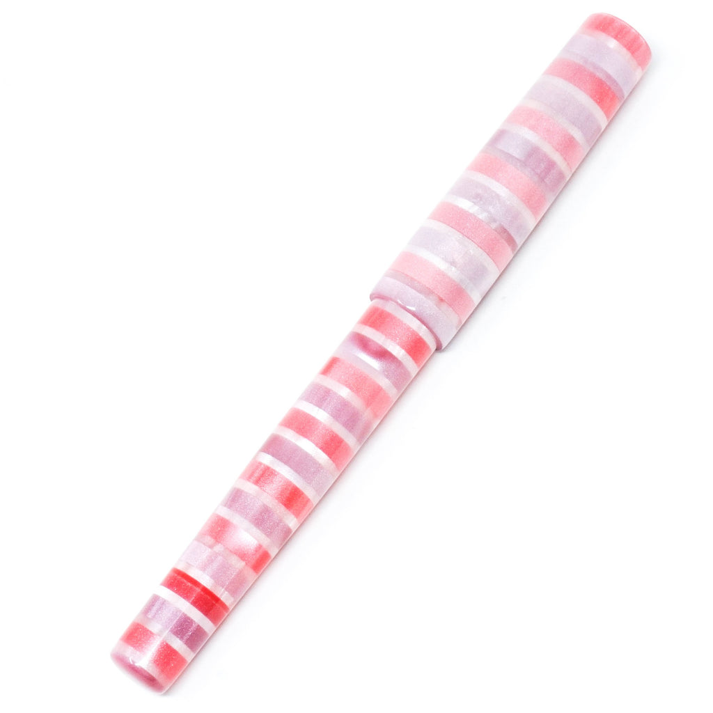 Striped Candy Highworth Loft Bespoke Fountain Pen JoWo/Bock #6